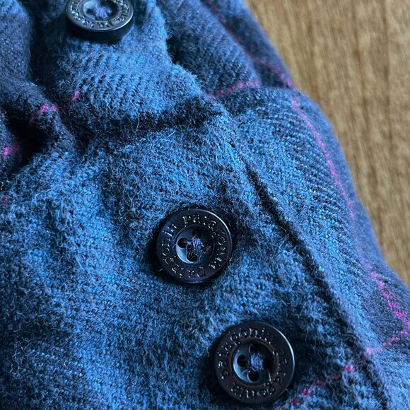 Patagonia twilight blue flannel 12 - Picture 4 of 10